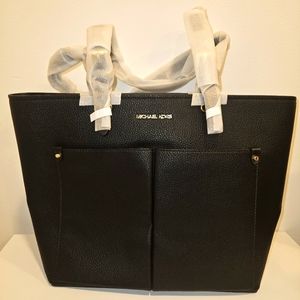 Michael Kors Jet Set Travel Medium Double Pocket Tote